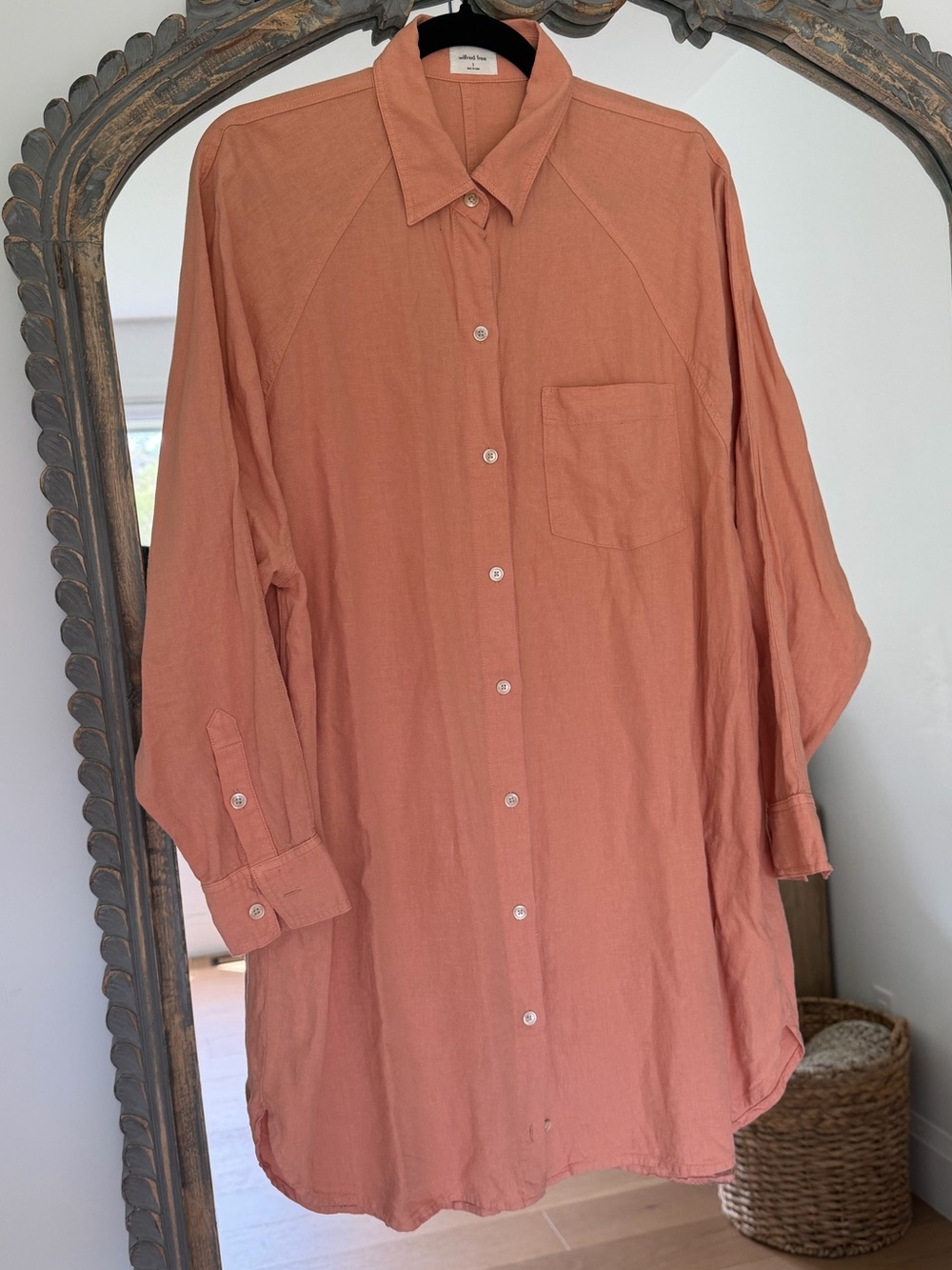 Wilfred Free Boyfriend Linen Dress - Picture 4 of 5
